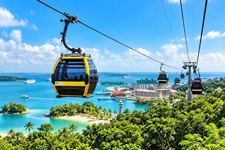 Overskyd linjen: Singapore Cable Car Sky Pass (rundtur)