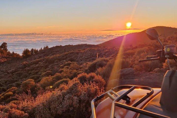 Tenerife Exclusive Sunset Quad Tour in Small Groups