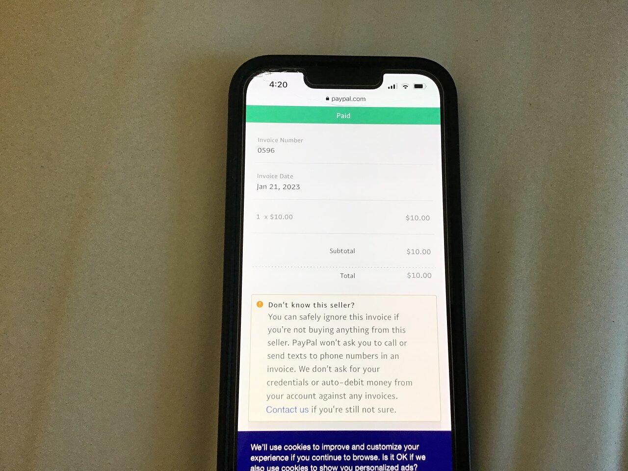 Review photo