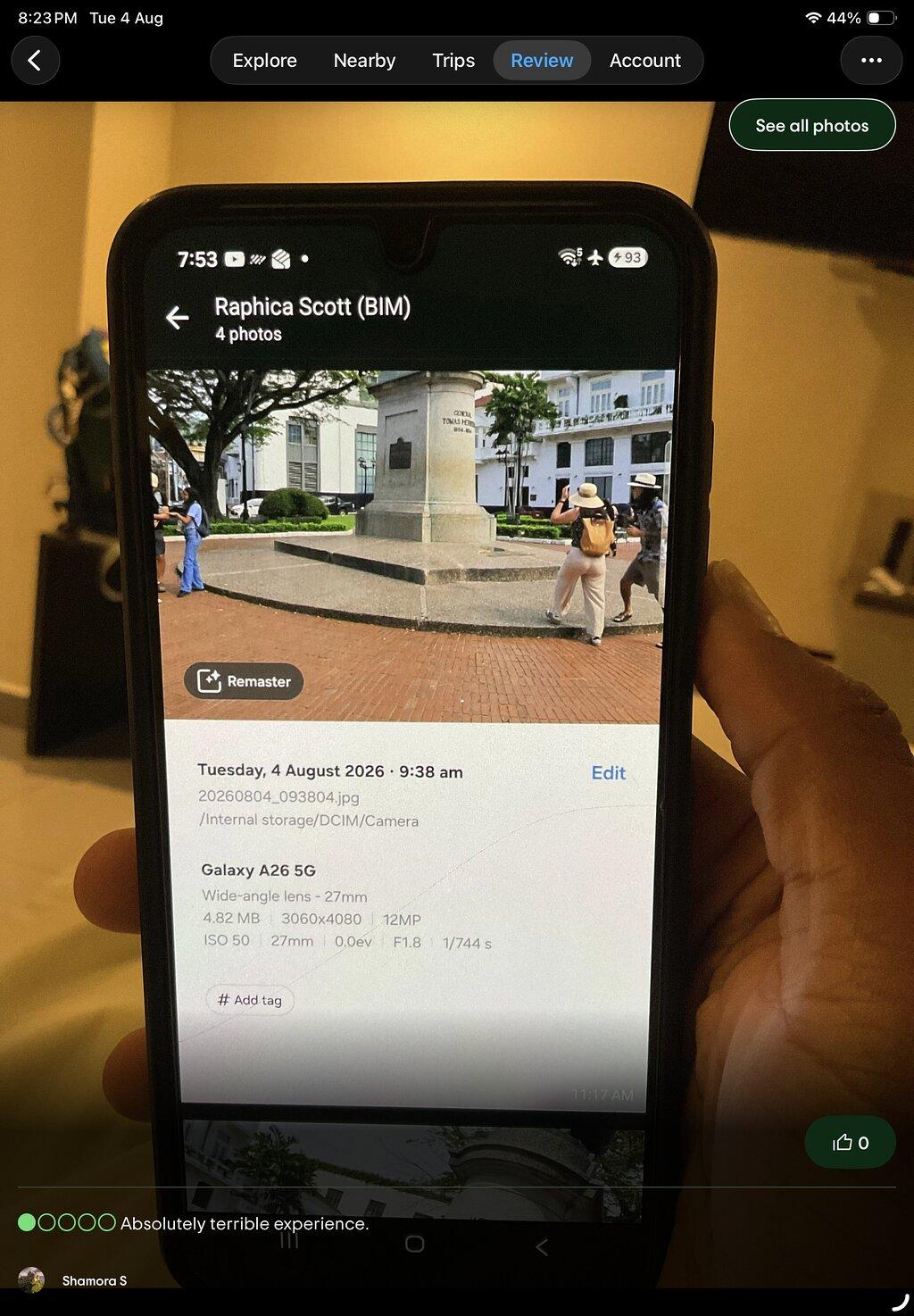 Review photo