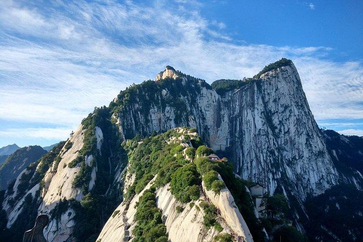 Excursão privada de um dia: Mountain Huashan com comida local