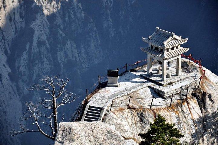 Excursão privada de um dia: Mountain Huashan com comida local