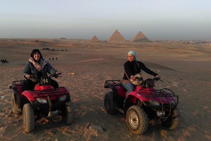 ATV Ride at the Desert of Giza Pyramids