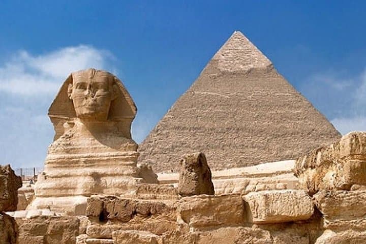 Cairo layover Tour to Giza Pyramids and Felucca Ride on Nile from Cairo airport