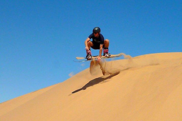 Morning Dubai Desert Dune Bashing and Camel Ride