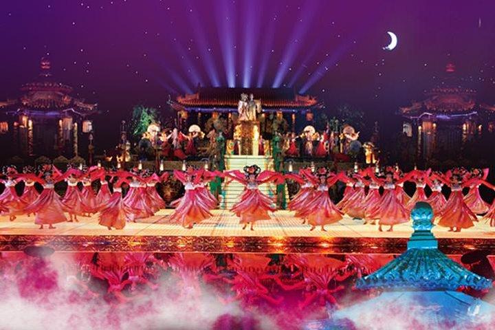 9-gangenbanketdiner en dansshow in Huaqing Palace