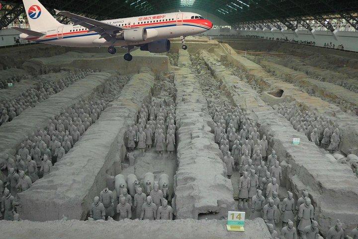 One Day Xian Terracotta Warriors Tour fra Beijing Inkluderet Round Trip Airfares