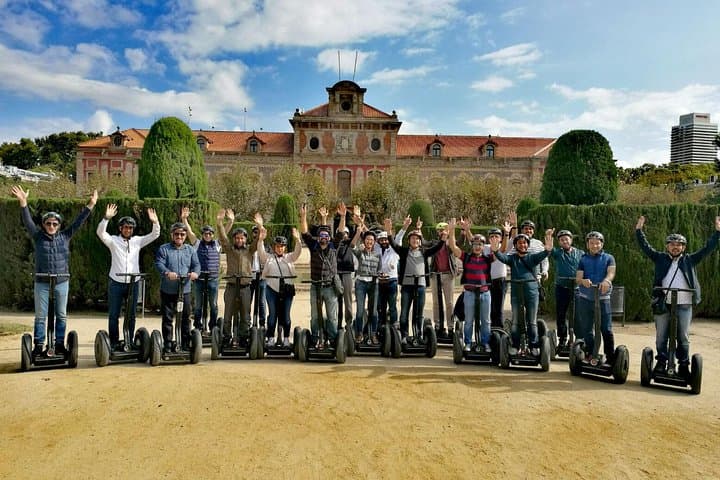 Barcelona Guided Night 2-hour Group Segway Tour