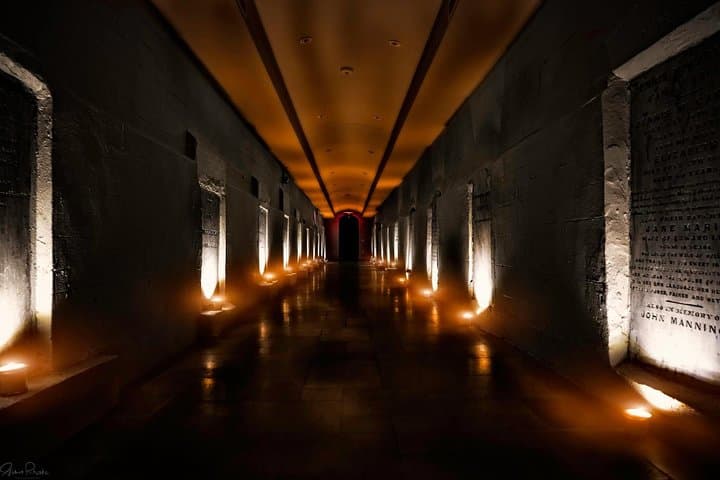 New York Catacombs by Candlelight