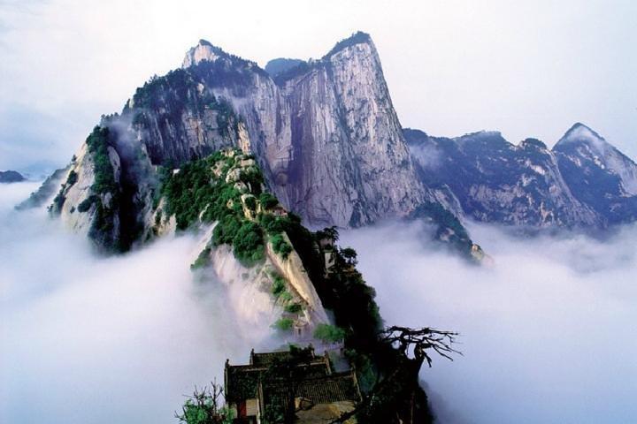 Excursão privada de Huashan Mountain com entrada e volta Cabo