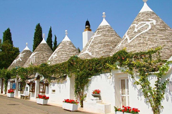 Visite guidée d'Alberobello & VISITE GUIDÉE Dairy Avec Déjeuner doux &