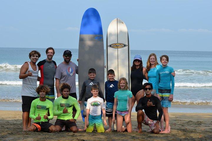 Private Surfing Lesson in Playa Grande for beginners and intermediates