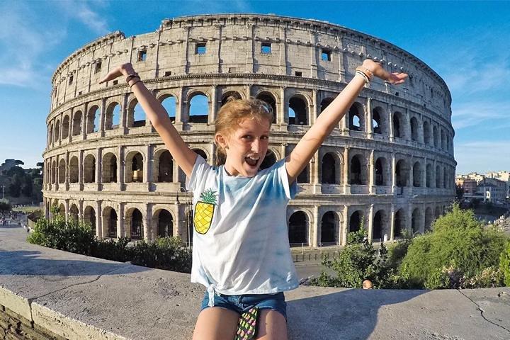 子供と家族のためのCivitavecchia港からローマへのプライベートショアエクスカーション