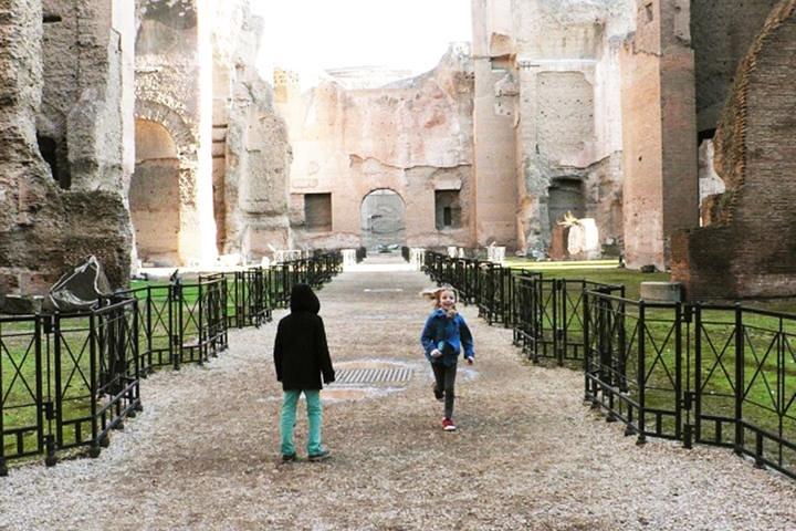 Private Caracalla Bäder und Circus Maximus Tour für Kinder und Familien