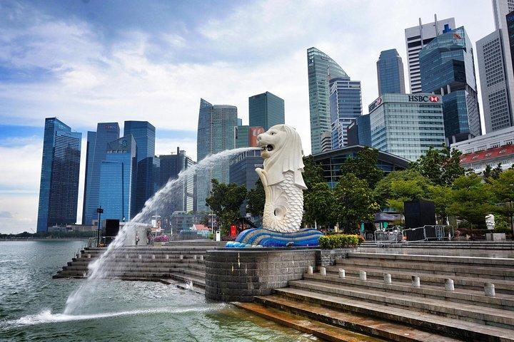 Visite privée à pied de l'aéroport de Singapour