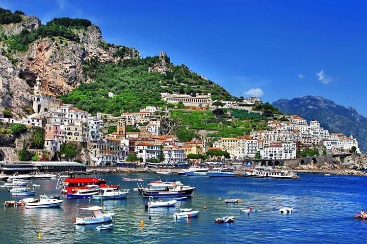 Amalfi Coast Day Tour: Positano, Amalfi & Ravello from Naples