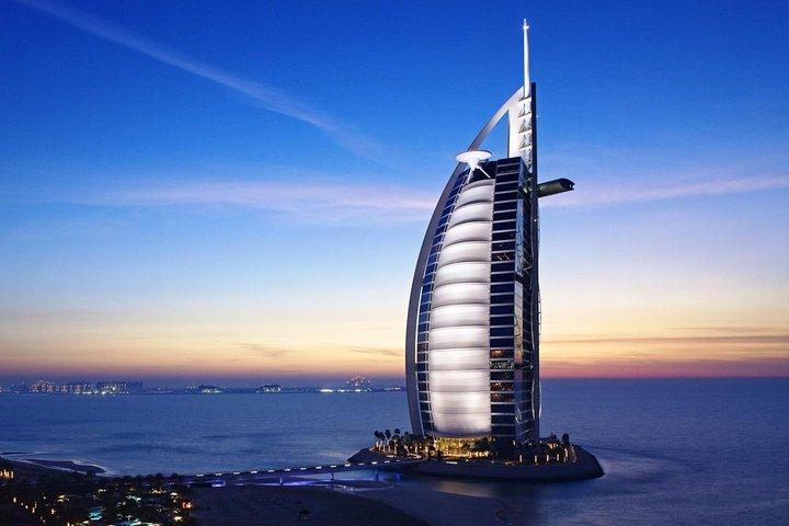 Morgendliche Dubai Stadtrundfahrt mit Marina Boat Cruise Combo