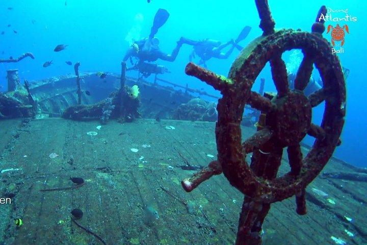 Dive at Tulamben Bali USS Liberty Ship Wreck