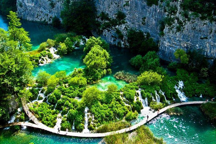 Ganztägige private Plitvicer Seen Nationalpark Tour von Split