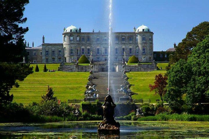 Visite guidée privée de Dublin à Powerscourt, Wicklow et Glendalough