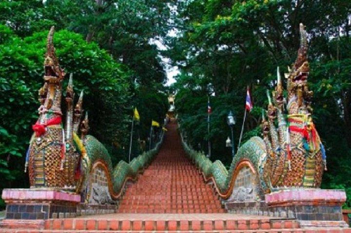 Excursion privée aux temples de Chiang Mai, Doi Suthep et Wat Umong
