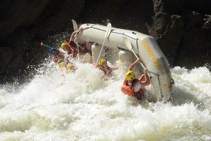 Rafting no rio Zambeze de Victoria Falls