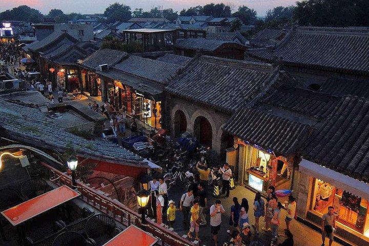 Hintere Seen-Yandai Xie Straße mit Street Food Private Night Tour