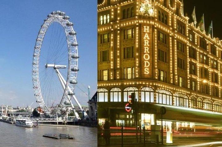 プライベートトランスファー:ガトウィック空港からヒースロー空港へロンドンのアトラクション経由