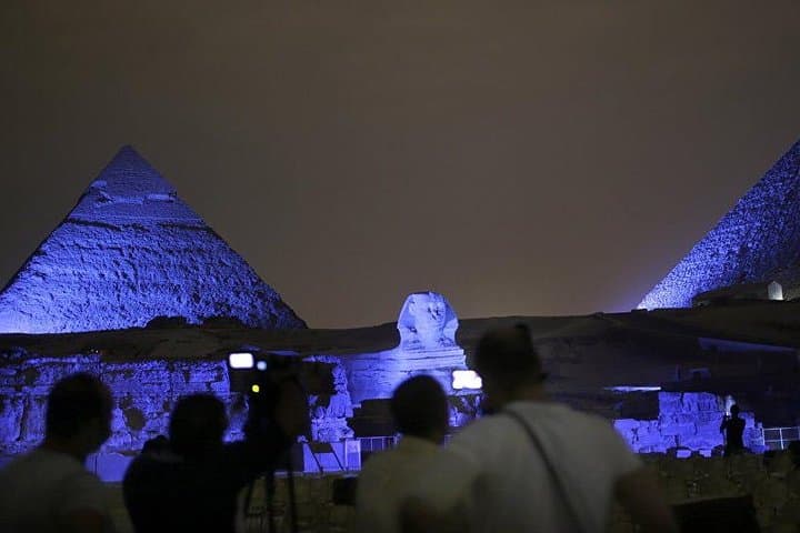 Sound And Light Show With Dinner With Pyramids View Roof Top Restaurant
