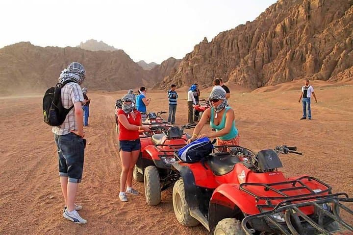 Sunset Quad Bike Safari Tour in Luxor