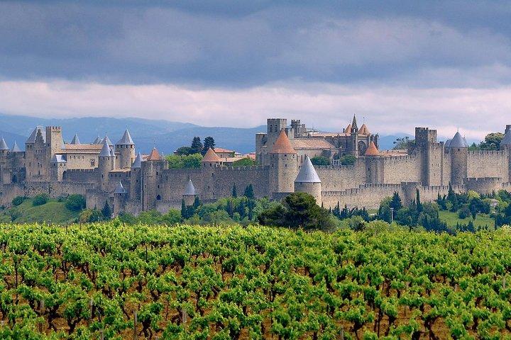 Toulouse : Excursion d'une journée à Carcassonne en autocar avec audioguides