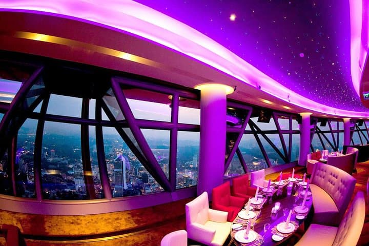 2Hour Dinner at KL Tower Revolving Restaurant with 1-Way Transfer