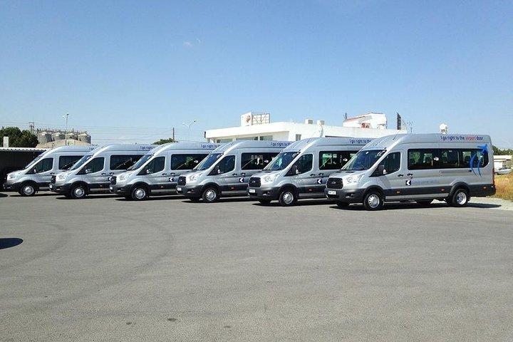 Shared Shuttle Transfer from Hotels to Larnaca Airport