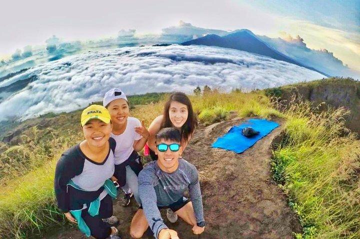 Tour privado: Mount Batur Sunrise Trekking y Rice Terrace con todo incluido