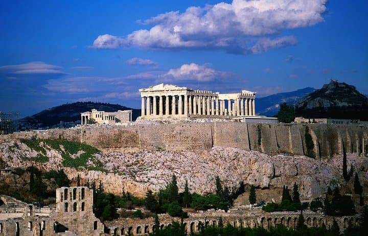 Private Tour: Highlights of Athens Including The Acropolis with Lunch or Dinner