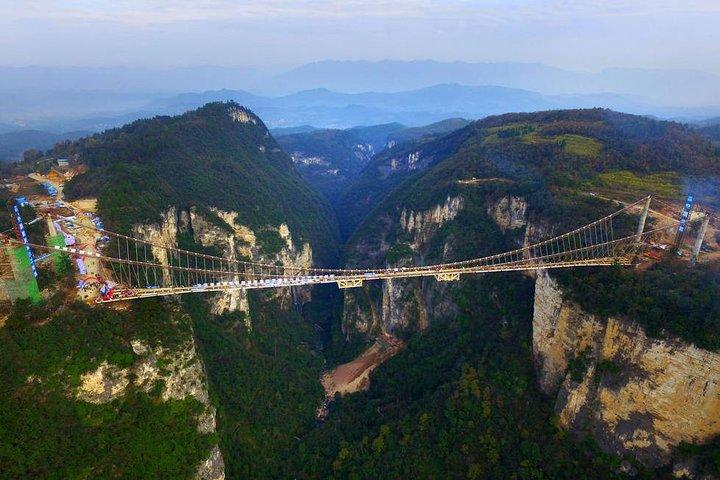 Zhangjiajie Grand Canyon Tagestour inklusive Mittagessen