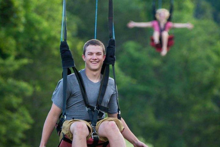 Vigilante Extreme Ziprider-ervaring in Branson