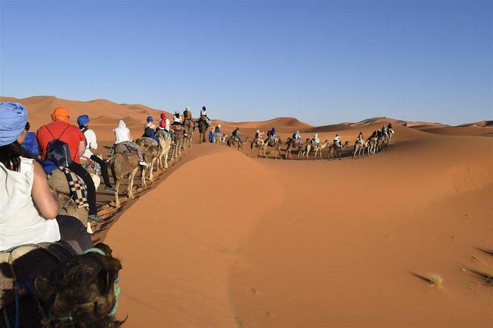 Tour privado de 3 días por el desierto del Sahara Merzouga desde Marrakech