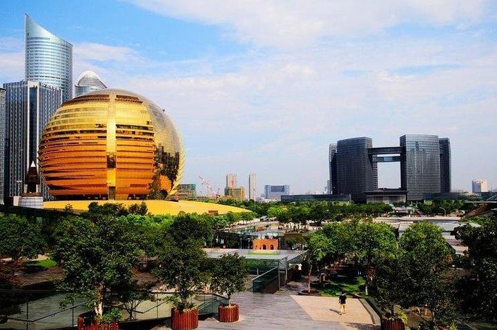 Visite privée d'une journée complète: mémoire du vieux Hangzhou et nouveaux points forts