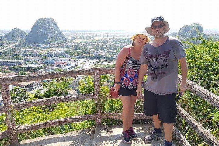 Da Nang-stad met Marble Mountain - Monkey Mountain-Dragon Bridge