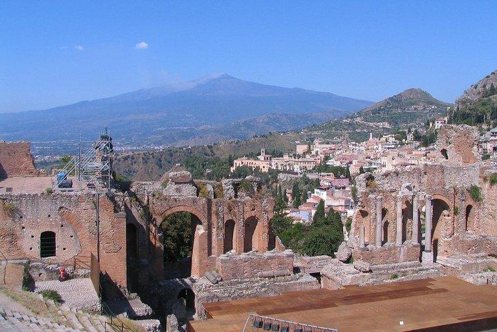 Emplacement White Lotus: visite privée de Taormina et de l'Etna