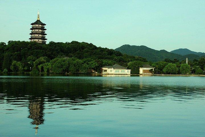 Excursão privada de um dia a Hangzhou: Meijiawu Tea Village e West Lake From Shanghai