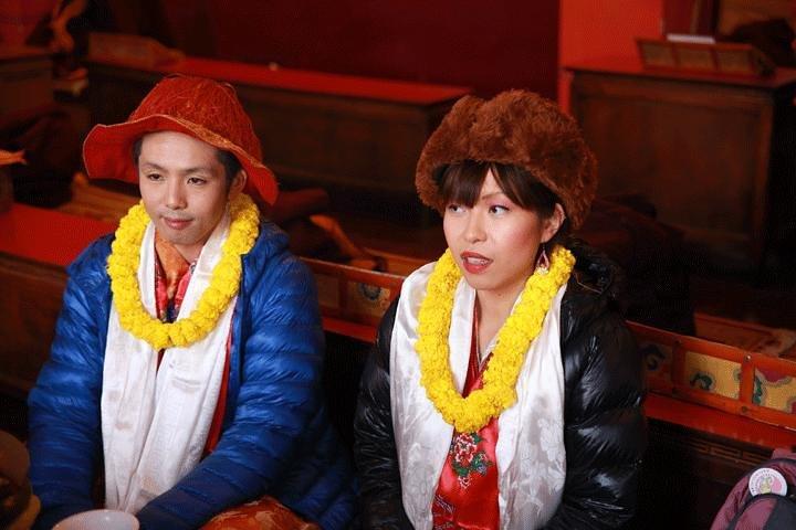 Vivi la cerimonia nuziale sacra buddista del Nepal