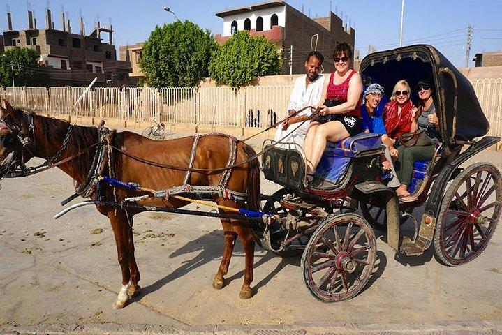 City tour in Luxor by horse carriage