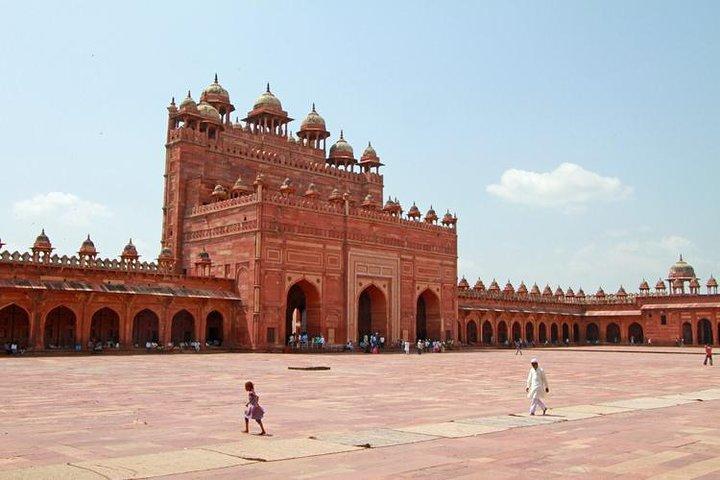 Agra sightseeingtur med Fatehpur Sikri