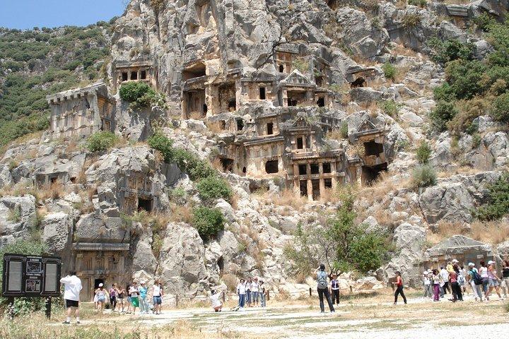 Versunkene Stadt Kekova Demre und Myra Tagestour von Antalya