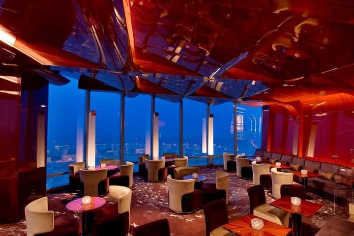 AtMosphere Lounge at 122nd floor of Burj Khalifa Tower with Private Transfers