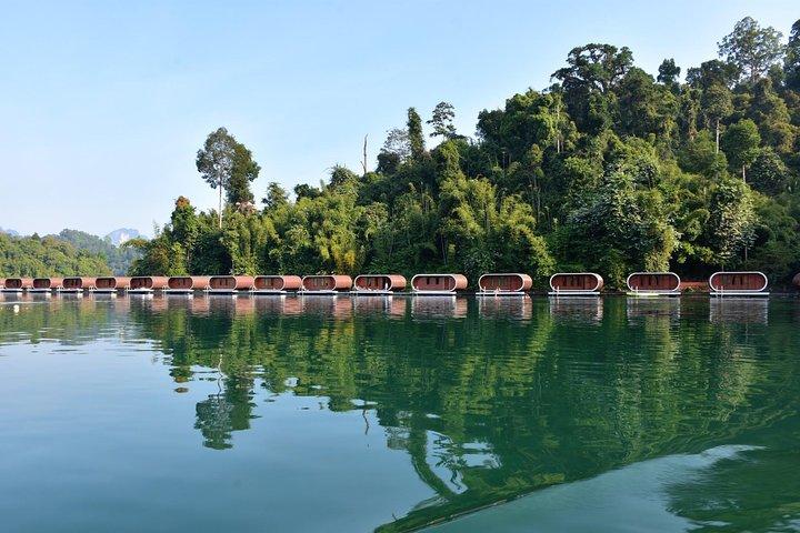 2 Tage Cheow Lan Lake Raft House ab Krabi