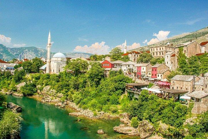 Private Tour zu den Wasserfällen Mostar, Pocitelj, Blagaj und Kravice ab Dubrovnik