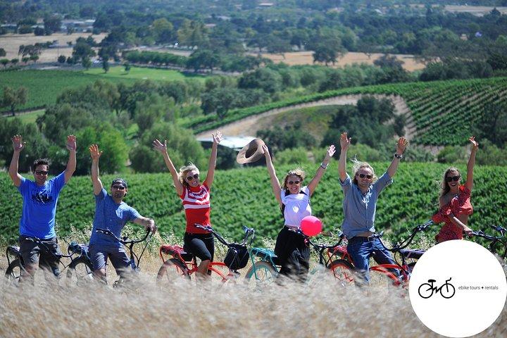 Elektrisch fietsavontuur in het wijnland van Santa Barbara